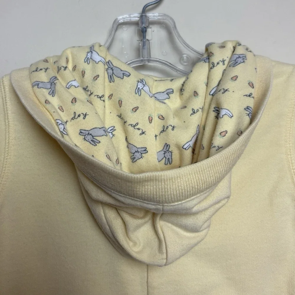 Little Garden 1998 Gymboree Vintage Rainbow Tag Romper Infant Bunny Rabbit 6-12M